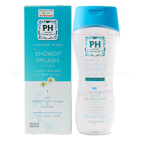 DUNG DỊCH VỆ SINH PHỤ NỮ PH JAPAN PREMIUM SHOWER SPLASH OmiCare