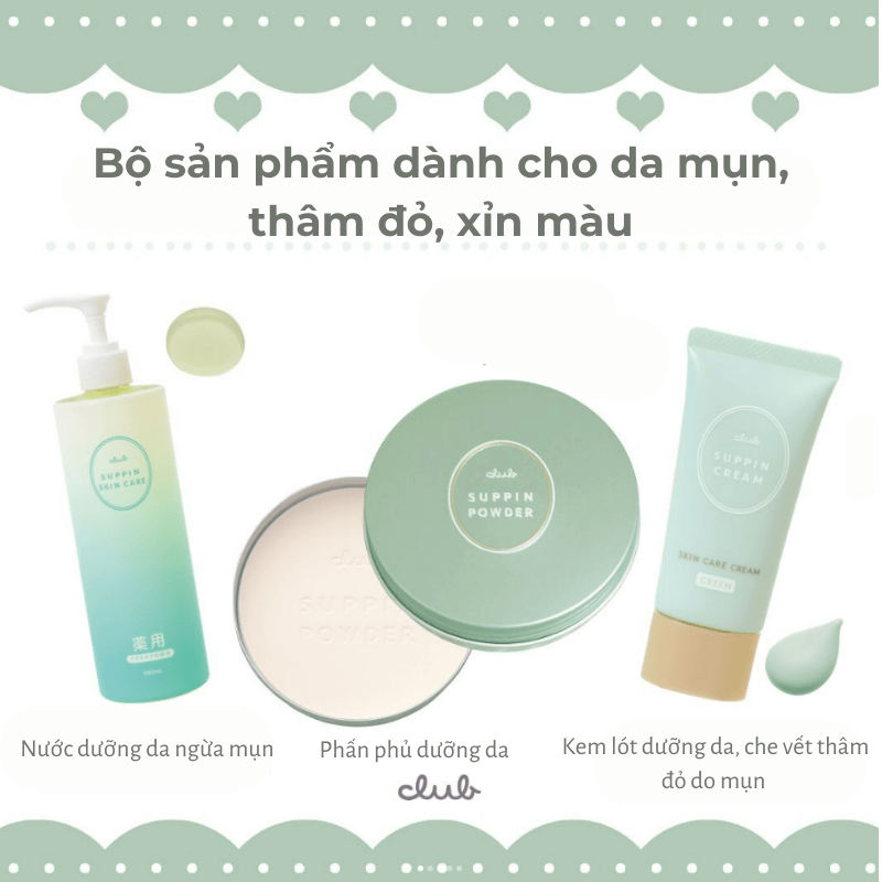 Nước dưỡng da ngừa mụn và se khít lỗ chân lông Club Suppin
