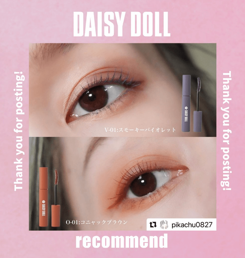 Mascara chuốt mi Daisy Doll O-01