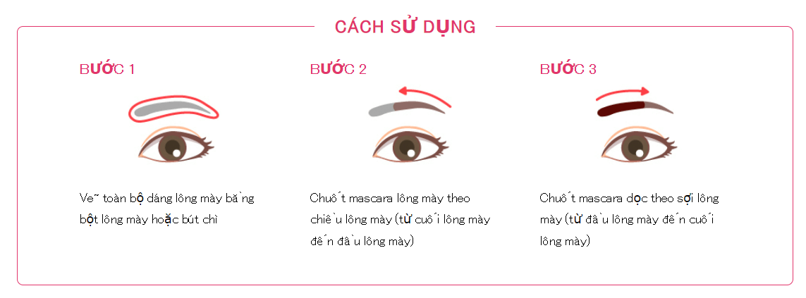 Mascara lông mày Daisy Doll BR-01