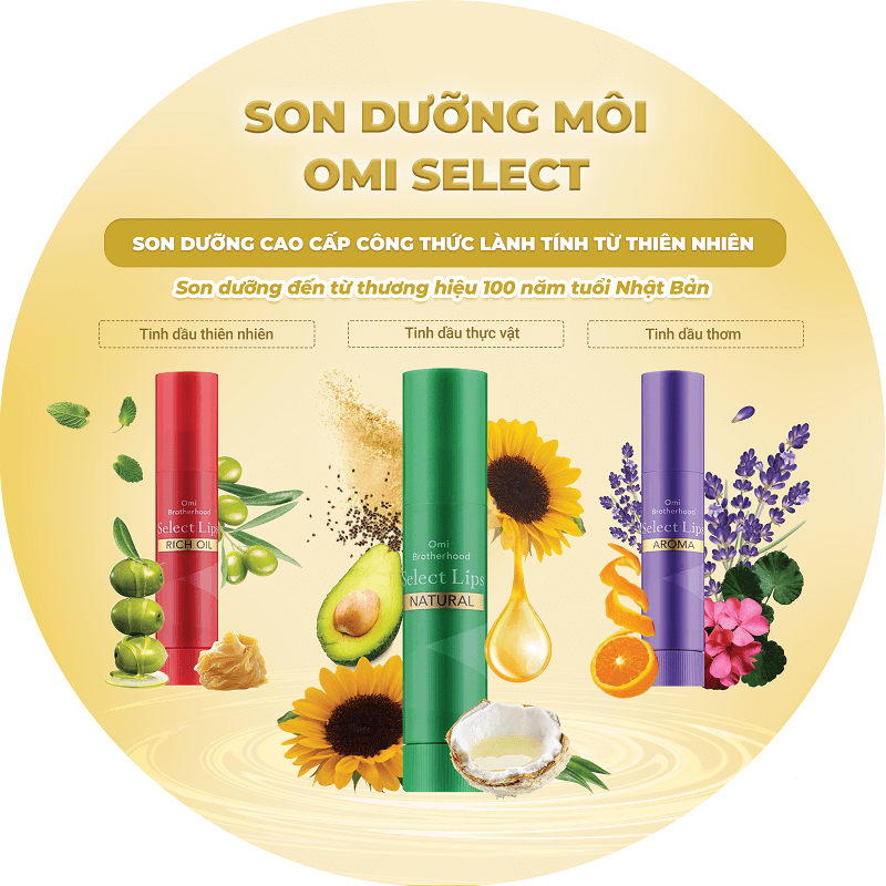 Son dưỡng môi Omi Select