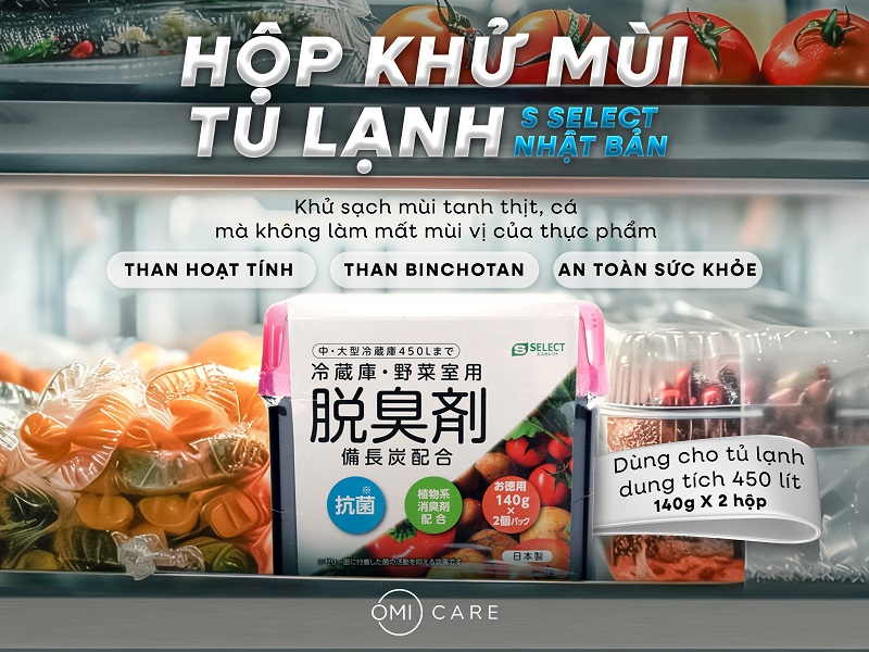 Hộp khử mùi tủ lạnh S Select